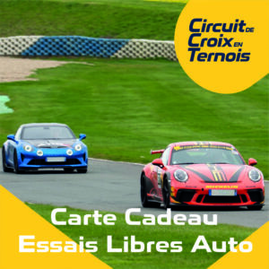 Carte cadeau : Essais Libres Auto