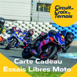 Carte cadeau : Essais Libres Moto (Vendredi / Lundi)