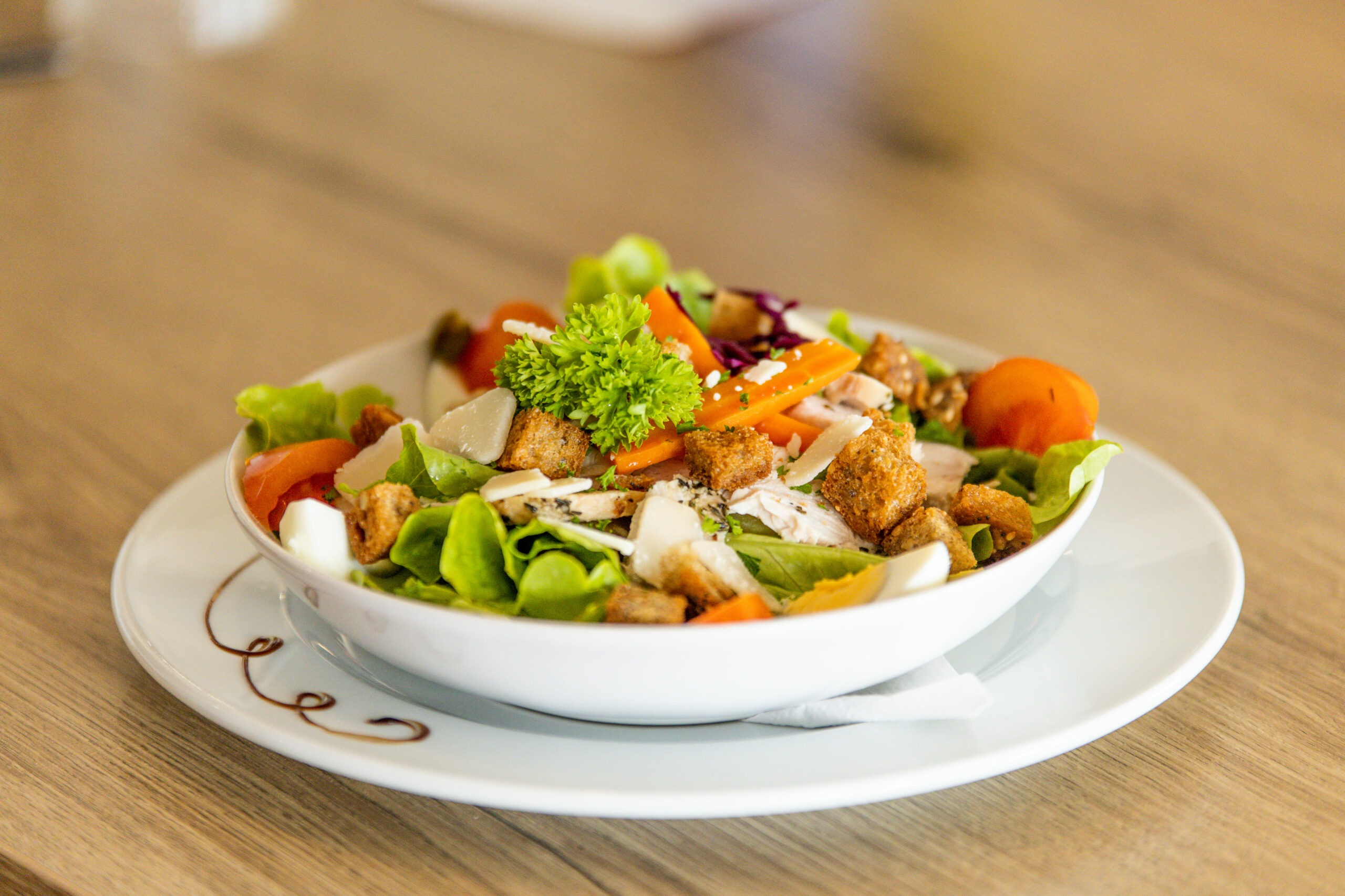 Repas restaurant - Salade