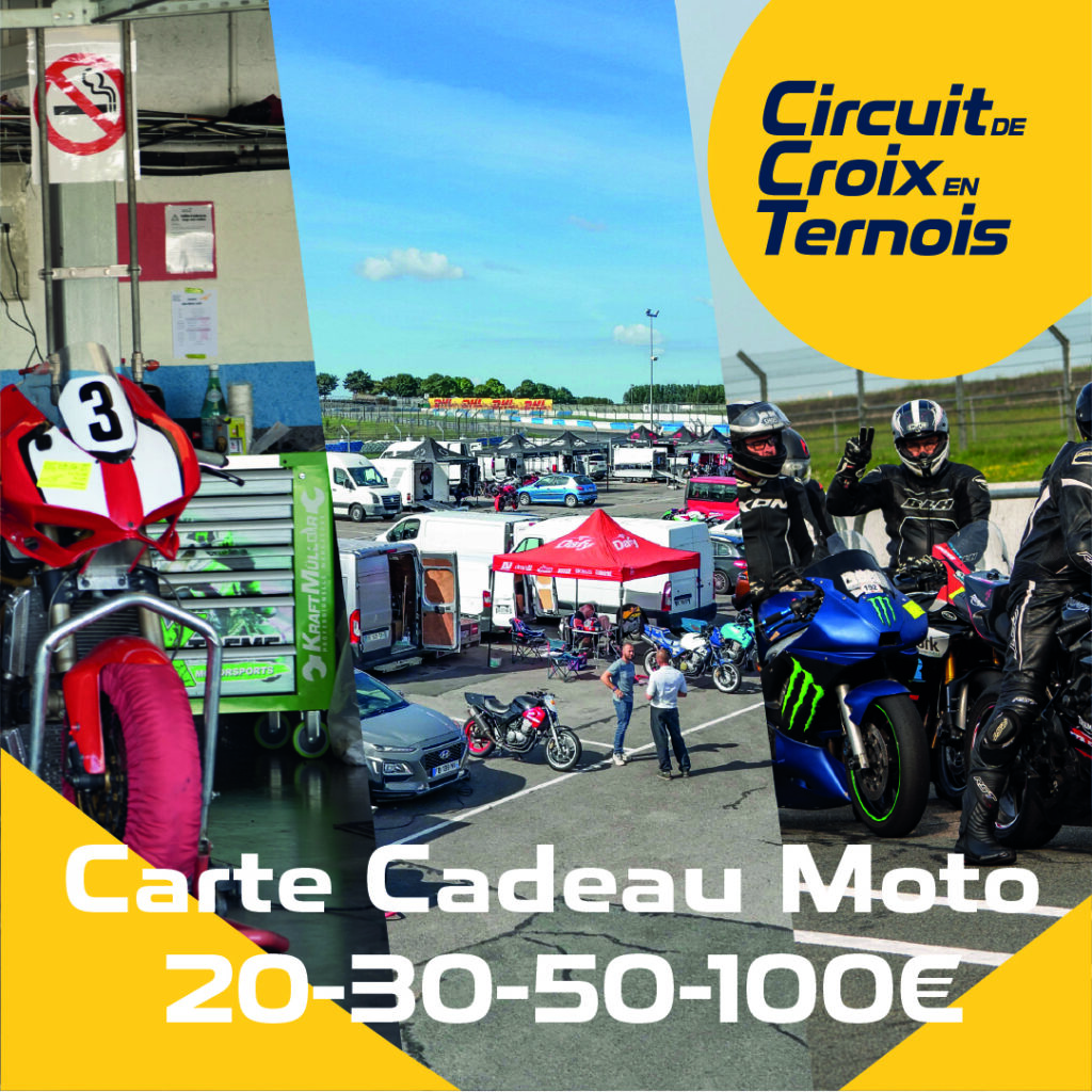 profitez d'une carte cadeau roulage et billetterie moto