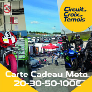 Carte Cadeau Moto - 20, 30, 50, 100€
