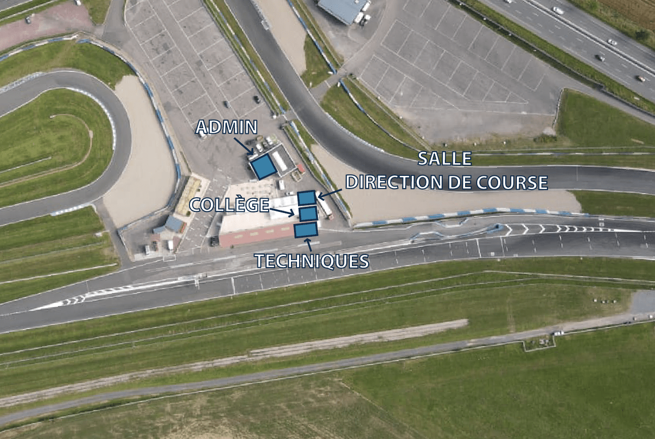 plan officiels slalom